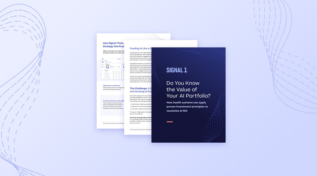 Pages from What's the Value of your AI Portfolio? white paper