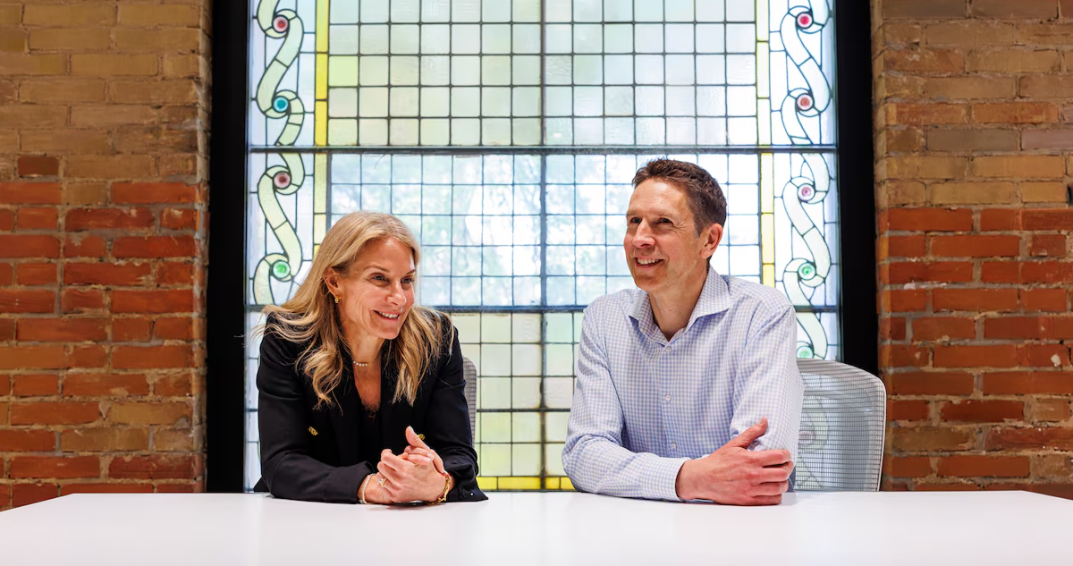 Mara Lederman and Tomi Poutanen